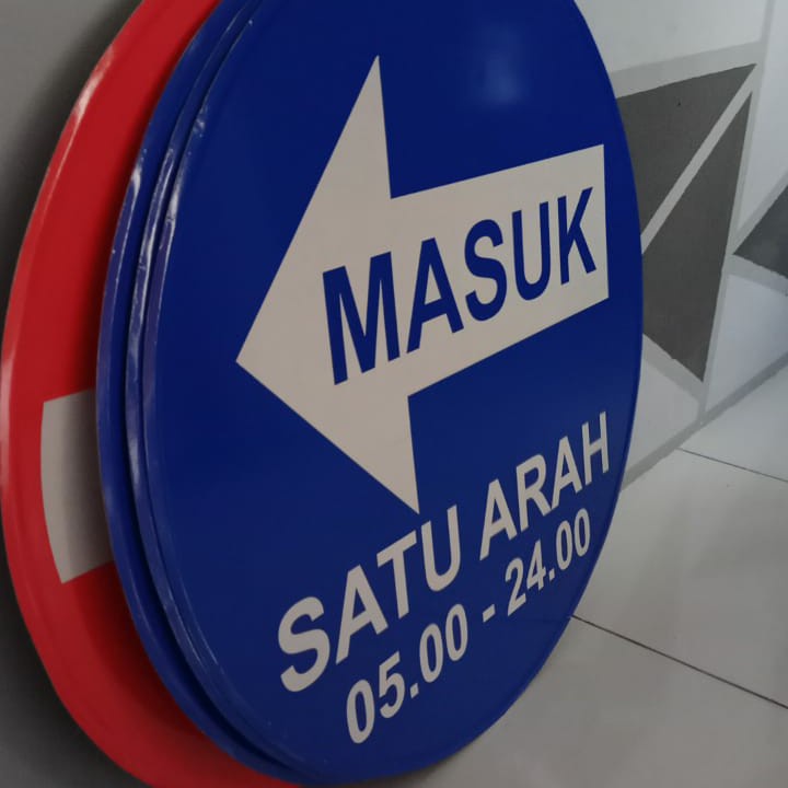 Rambu Sign Pintu Masuk Atau Keluar Signage And Signboard